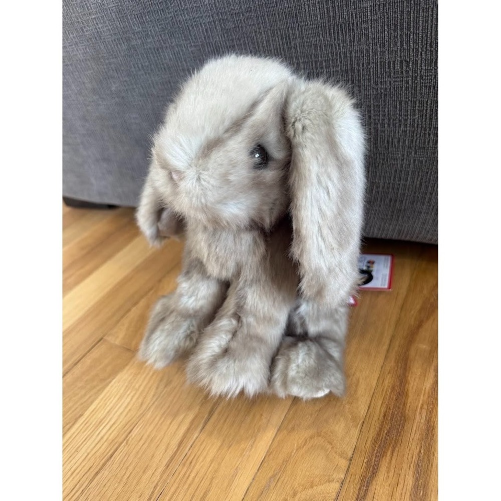 NEW Douglas DLux LICORICE the Gray Bunny #14863 Plush Stuff Animal